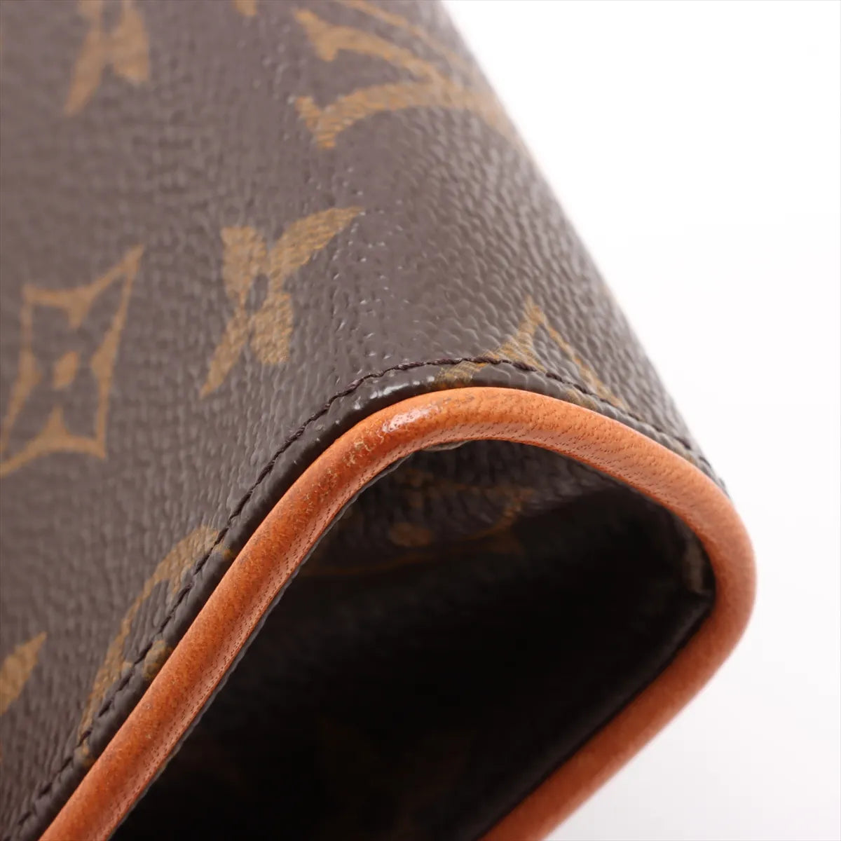 Louis Vuitton Monogram Pochette Florentine FL0052 Brown