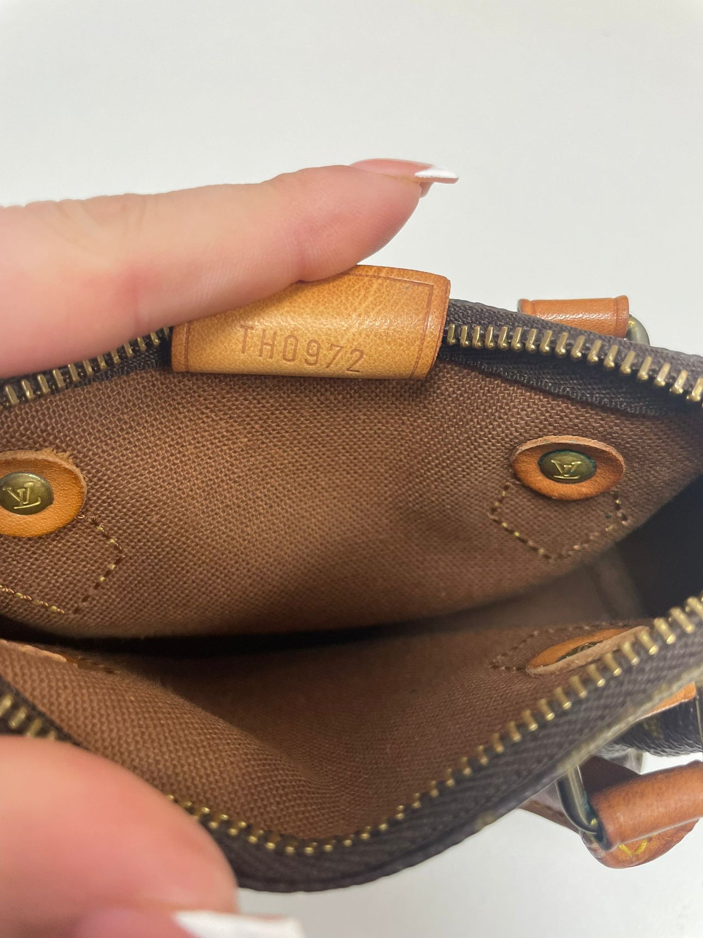 Louis Vuitton Mini HL Speedy Monogram handbag (JPD04-02)