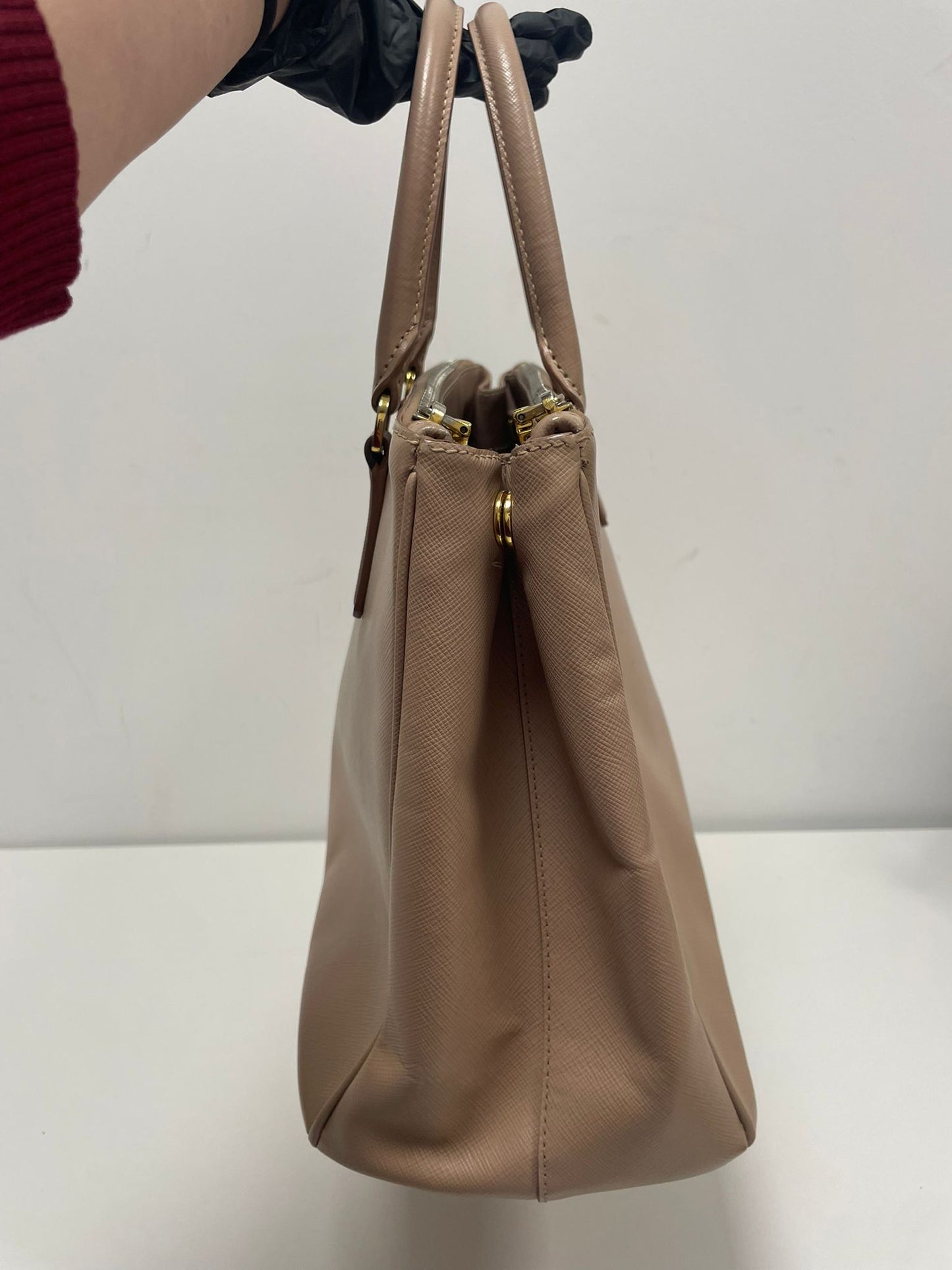 Prada Galleria double zip tote handbag (JPD04-27)