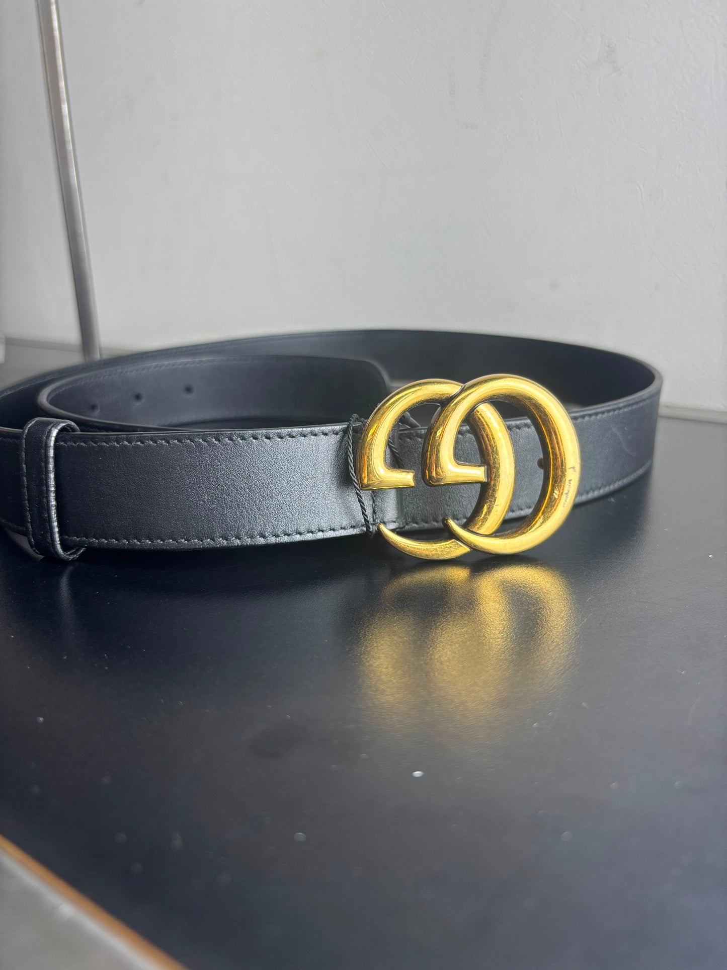 Gucci GG Marmont Leather Belt
