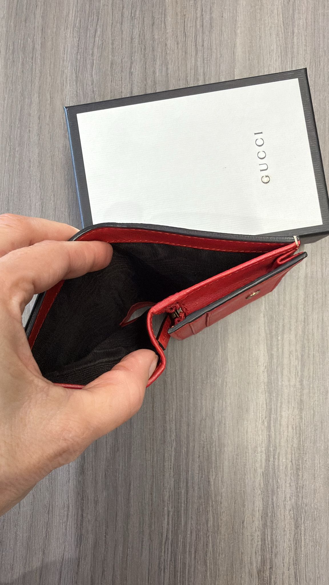 GUCCI Cherry GG Wallet 27521