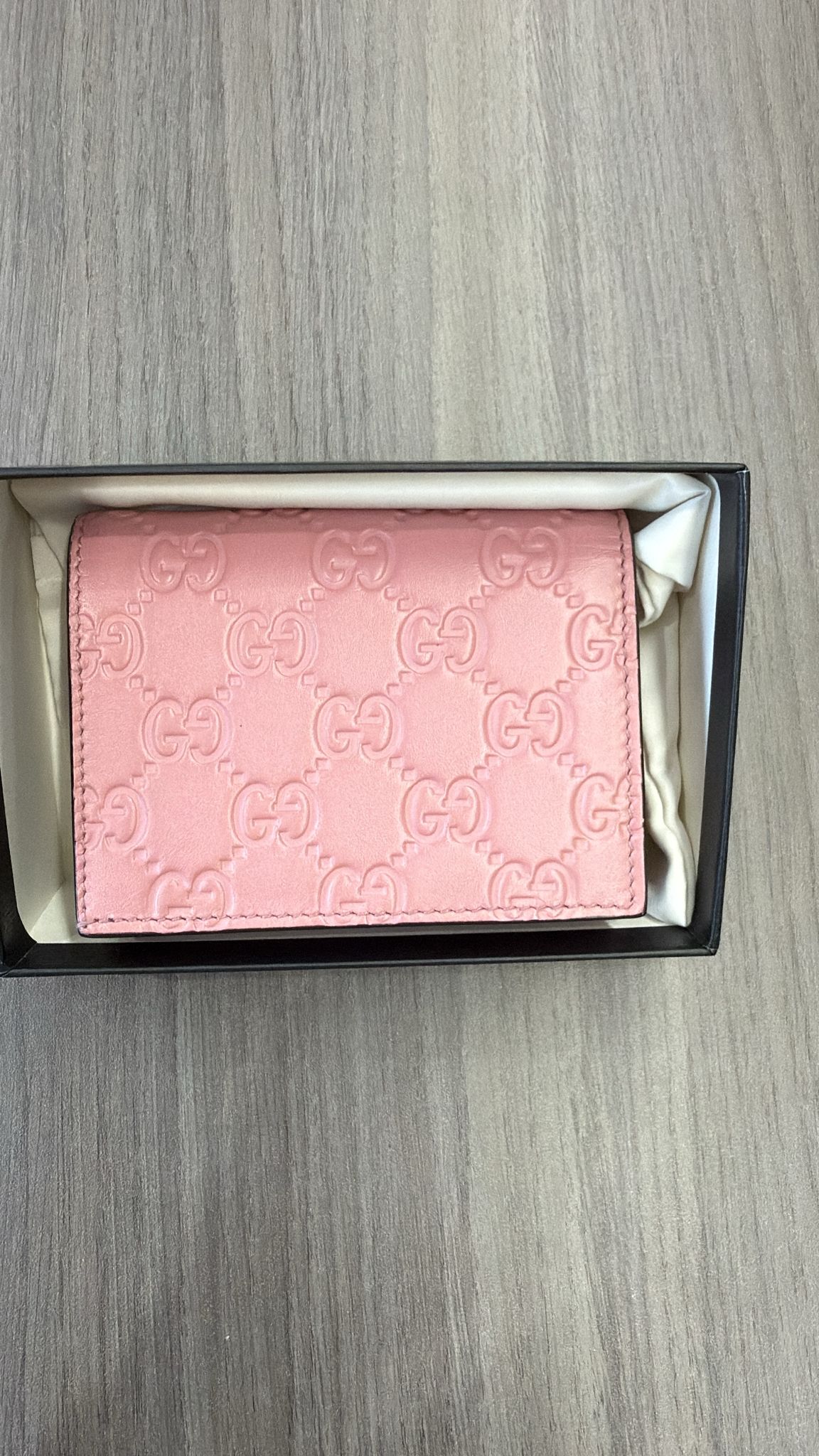 GUCCI Cherry Pink Wallet 11663