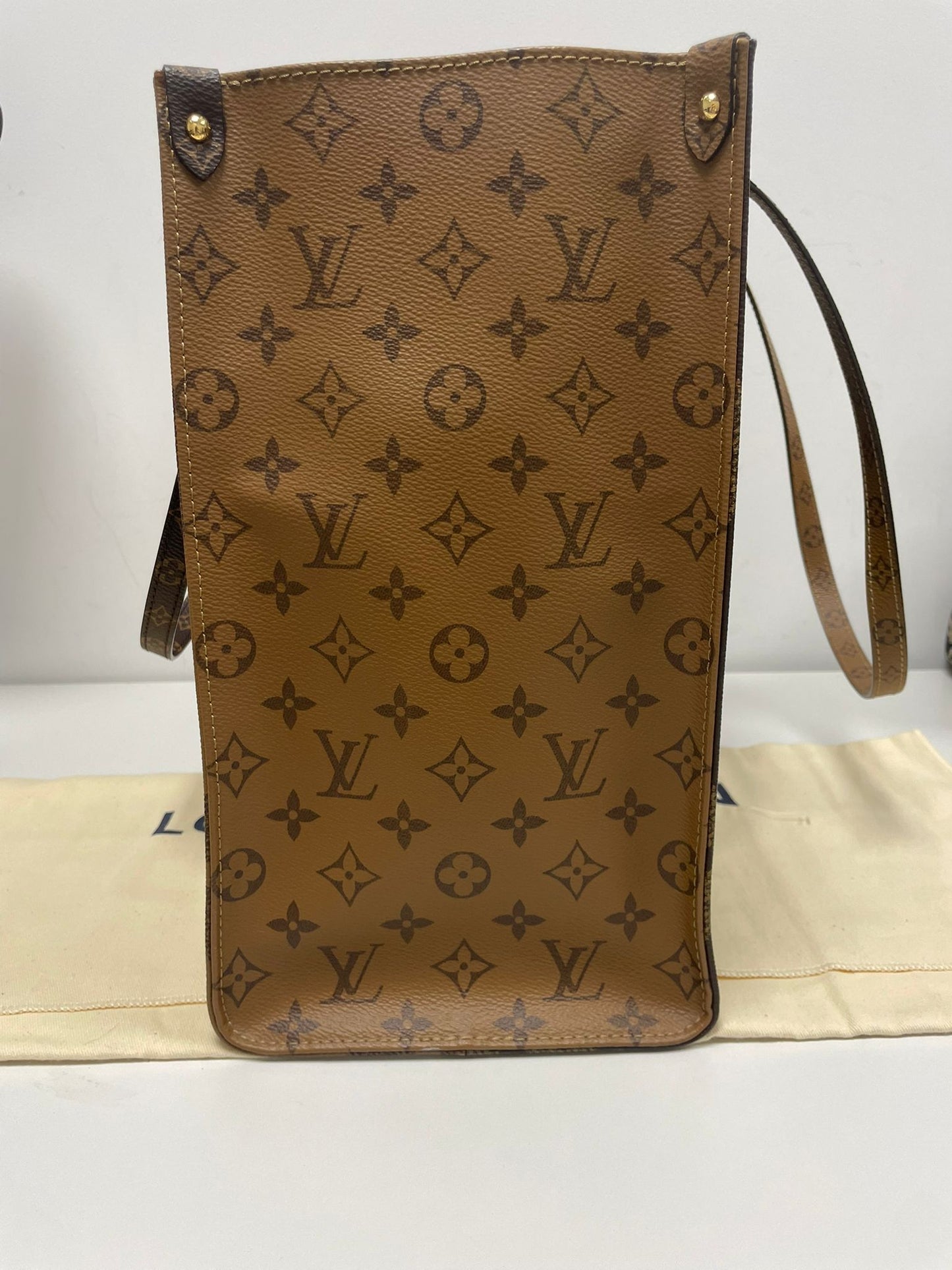 Louis Vuitton OnTheGo GM Monogram Reverse Giant Tote Bag