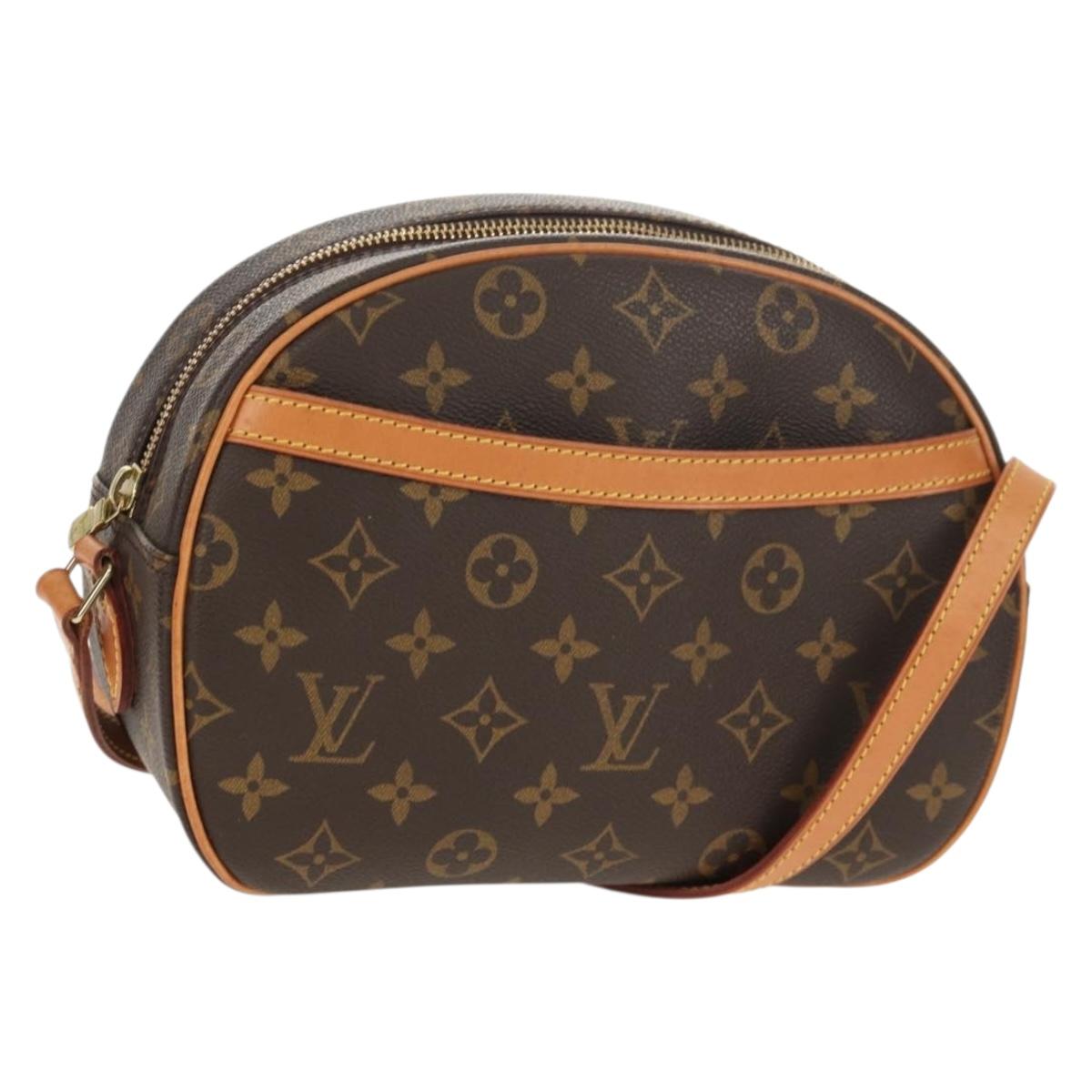 ar13825V LOUIS VUITTON Monogram Blois Shoulder Bag M51221 LV Auth