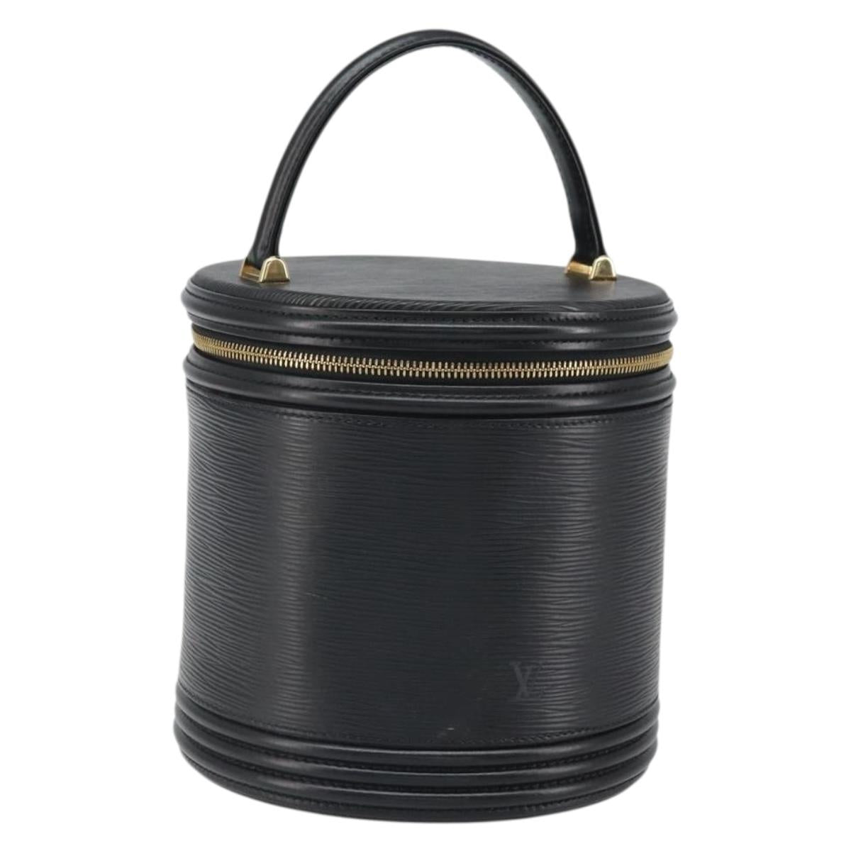LOUIS VUITTON Epi Cannes Hand Bag Black ep13228
