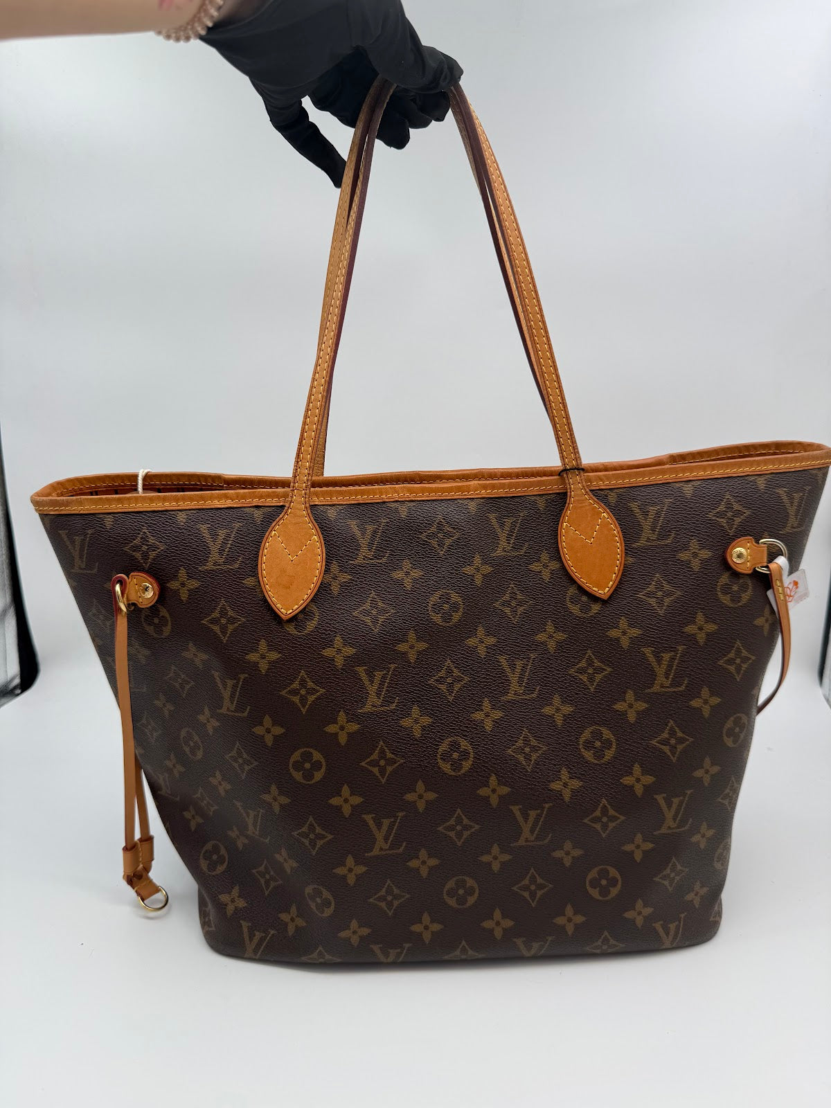 Louis Vuitton Neverfull with Yellow Interior and Pouch (DL0215)