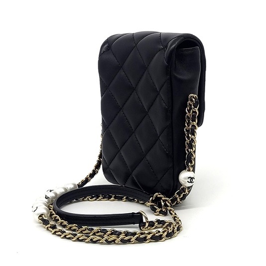 CHANEL PEARL CHAIN MINI FLAP BAG (JP)