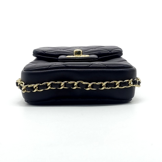 CHANEL PEARL CHAIN MINI FLAP BAG (JP)