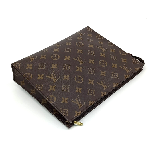 LOUIS VUITTON MONOGRAM POCHETTE TOILETTE 26 (JP)