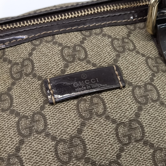 GUCCI PVC BOSTON BAG (193603) (JP)
