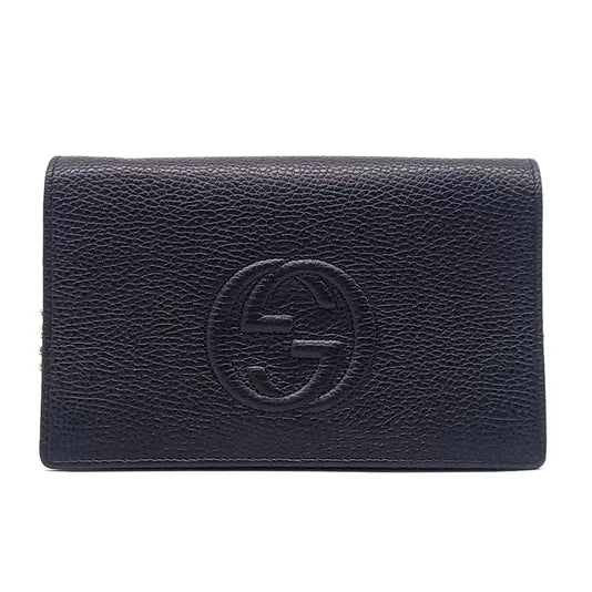 GUCCI SOHO CHAIN CROSSBODY BAG (598211) (JP)