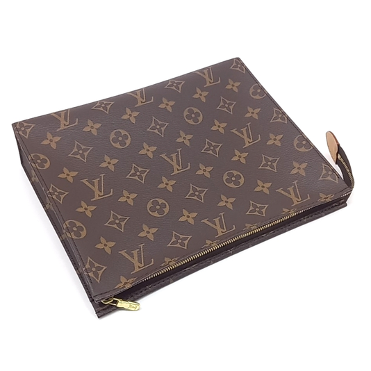 LOUIS VUITTON MONOGRAM POCHETTE TOILETTE 26 (JP)