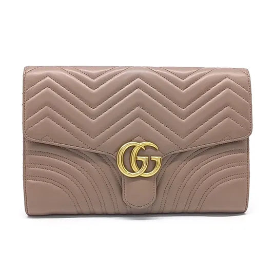 GUCCI MARMONT MATELASSÉ CLUTCH (JP)