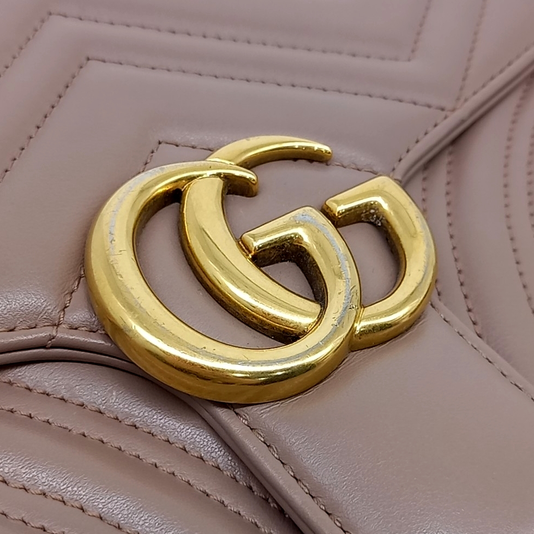 GUCCI MARMONT MATELASSÉ CLUTCH (JP)