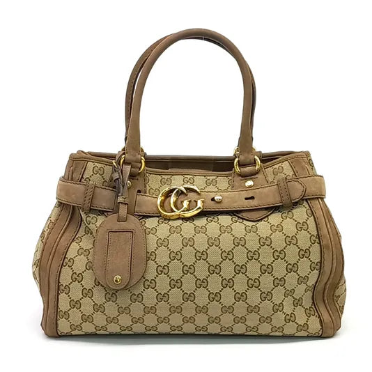 GUCCI JACQUARD TOTE BAG (247183) (JP)