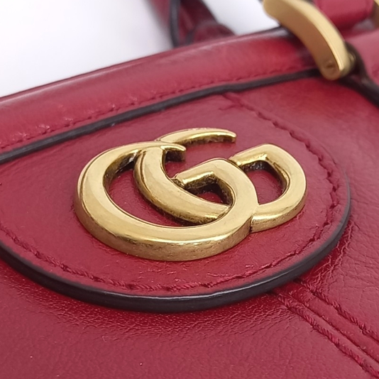 GUCCI LEBEL LARGE TOP HANDLE BAG (515937) (JP)