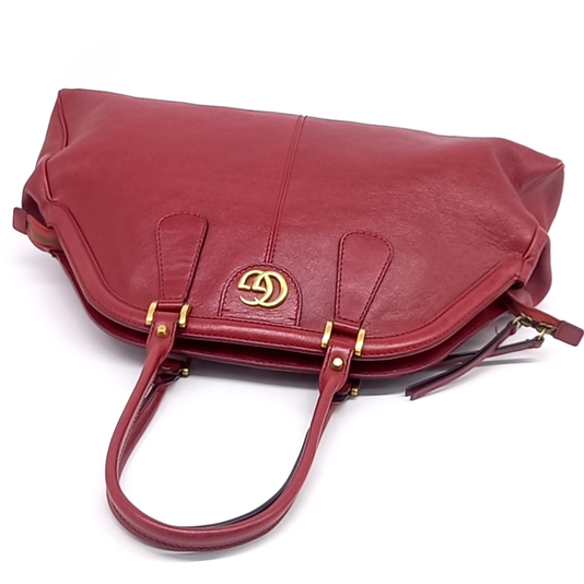 GUCCI LEBEL LARGE TOP HANDLE BAG (515937) (JP)