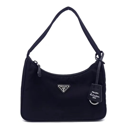 PRADA RE-NYLON TESSUTO MINI HOBO BAG (1NE515) (JP)