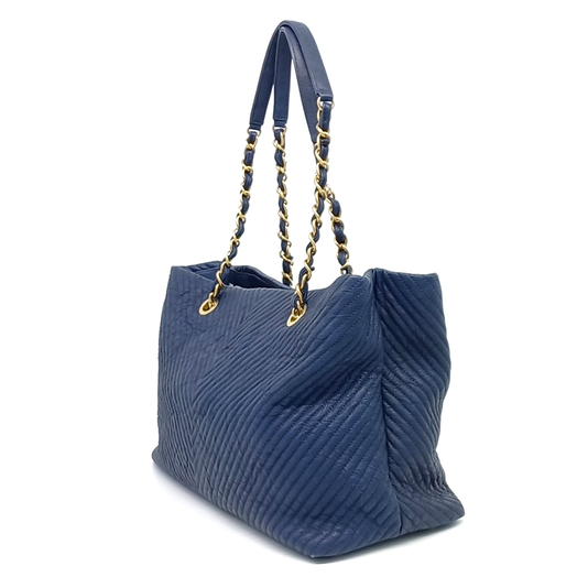 CHANEL CHEVRON CHAIN SHOULDER BAG (JP)