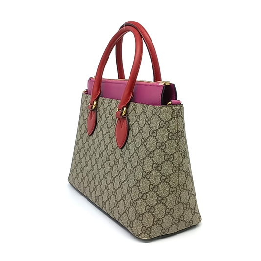 GUCCI PVC TOTE AND SHOULDER BAG (409534) (JP)