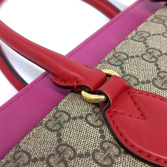 GUCCI PVC TOTE AND SHOULDER BAG (409534) (JP)
