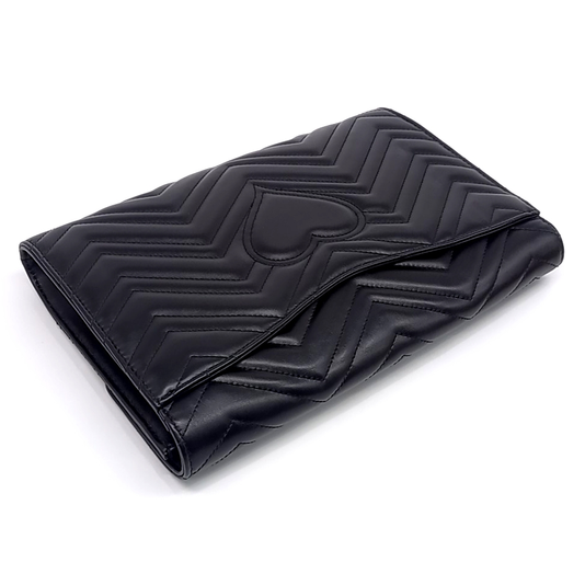 GUCCI MARMONT MATELASSÉ CLUTCH (498079) (JP)