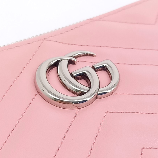 GUCCI GG MARMONT CLUTCH (525541) Pink (JP)