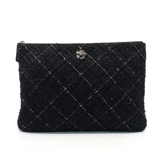 CHANEL TWEED CLUTCH NEW MEDIUM (JP)