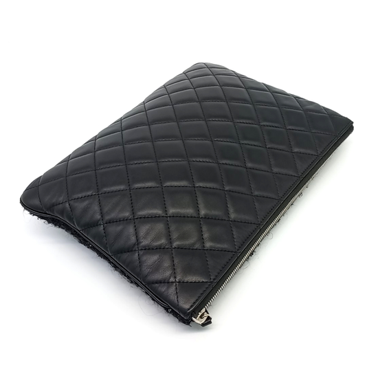 CHANEL TWEED CLUTCH NEW MEDIUM (JP)