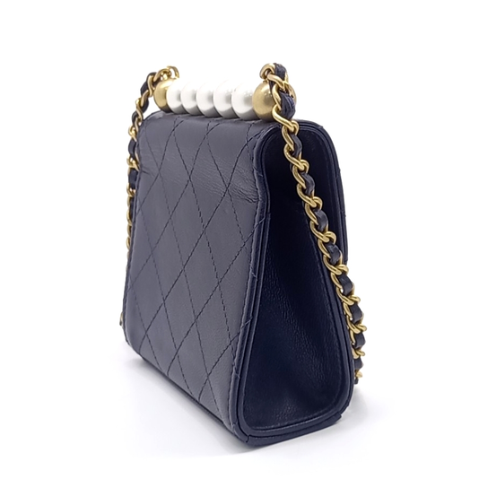 CHANEL PEARL CHAIN MINI CROSSBODY BAG (JP)
