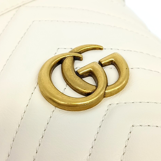 GUCCI GG MARMONT MINI BUCKET BAG (575163) (JP)