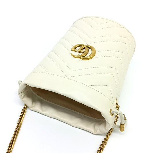 GUCCI GG MARMONT MINI BUCKET BAG (575163) (JP)
