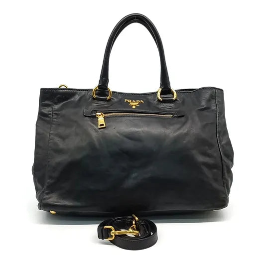 PRADA SOFT CALF TOTE AND SHOULDER BAG (BN2103) (JP)