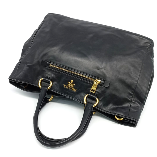 PRADA SOFT CALF TOTE AND SHOULDER BAG (BN2103) (JP)