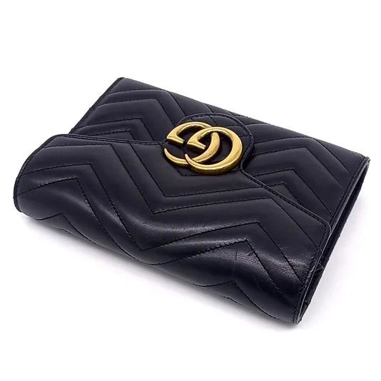 GUCCI MARMONT MATELASSÉ CROSSBODY BAG (474575) (JP)