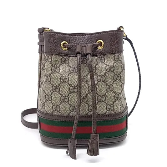 GUCCI OPHIDIA MINI BUCKET BAG (550620) (JP)