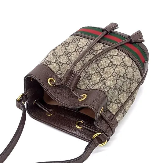 GUCCI OPHIDIA MINI BUCKET BAG (550620) (JP)