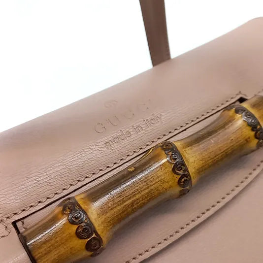 GUCCI BAMBOO TOTE BAG (338989) (JP)