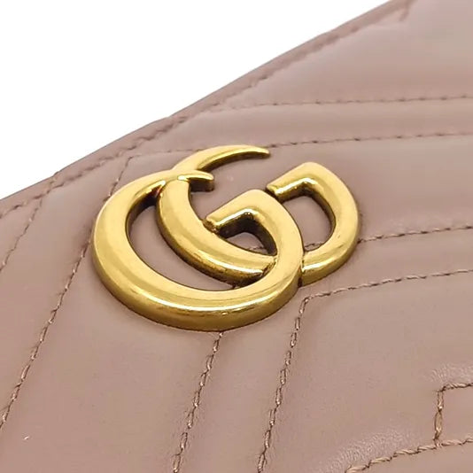 GUCCI MARMONT MATELASSÉ CLUTCH (448450) (JP)