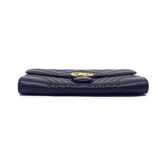 GUCCI MARMONT MATELASSÉ CLUTCH (498079) (JP)