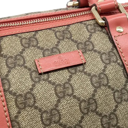 GUCCI PVC BOSTON BAG (193603) (JP)