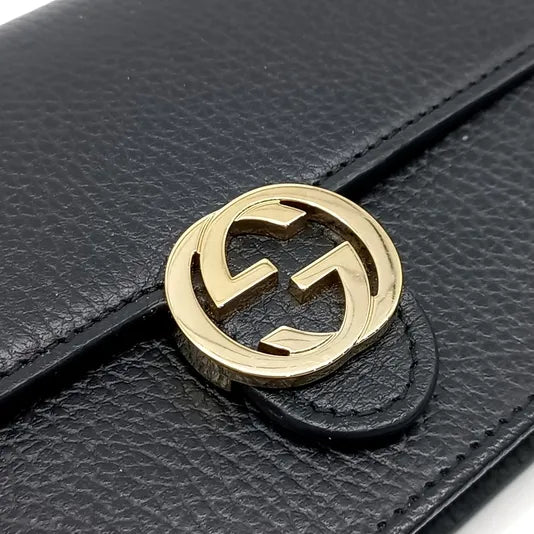 GUCCI INTERLOCKING CHAIN CROSSBODY BAG (510314) (JP)