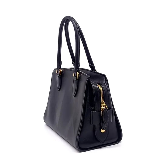 PRADA GLACÉ CALF TOTE AND SHOULDER BAG (1BA164) (JP)