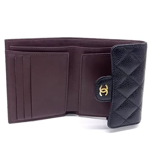 CHANEL CAVIAR BIFOLD WALLET (JP)