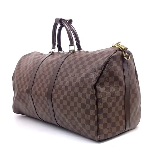 LOUIS VUITTON DAMIER BANDOULIÈRE KEEPALL 55 (JP)