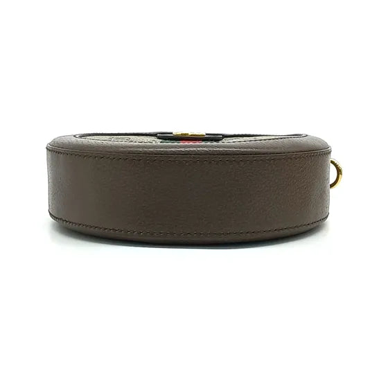 GUCCI OPHIDIA MINI GG ROUND SHOULDER BAG (550618) (JP)