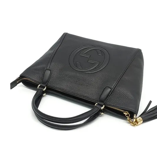 GUCCI SOHO LINE TOTE AND SHOULDER BAG (369176) (JP)