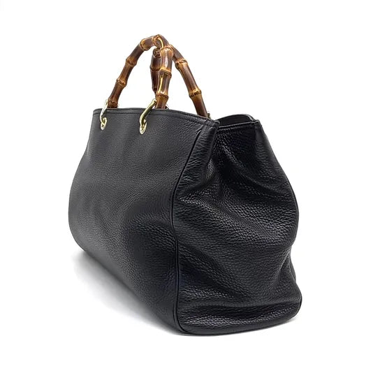 GUCCI BAMBOO TOTE & SHOULDER BAG (323658) (JP)