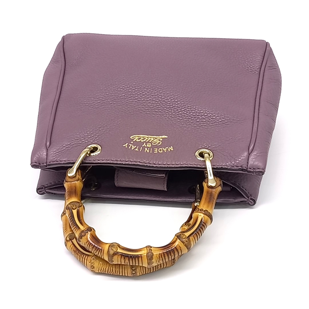 Gucci Bamboo Detail Mini Tote/Shoulder Bag (368823) (10526537)