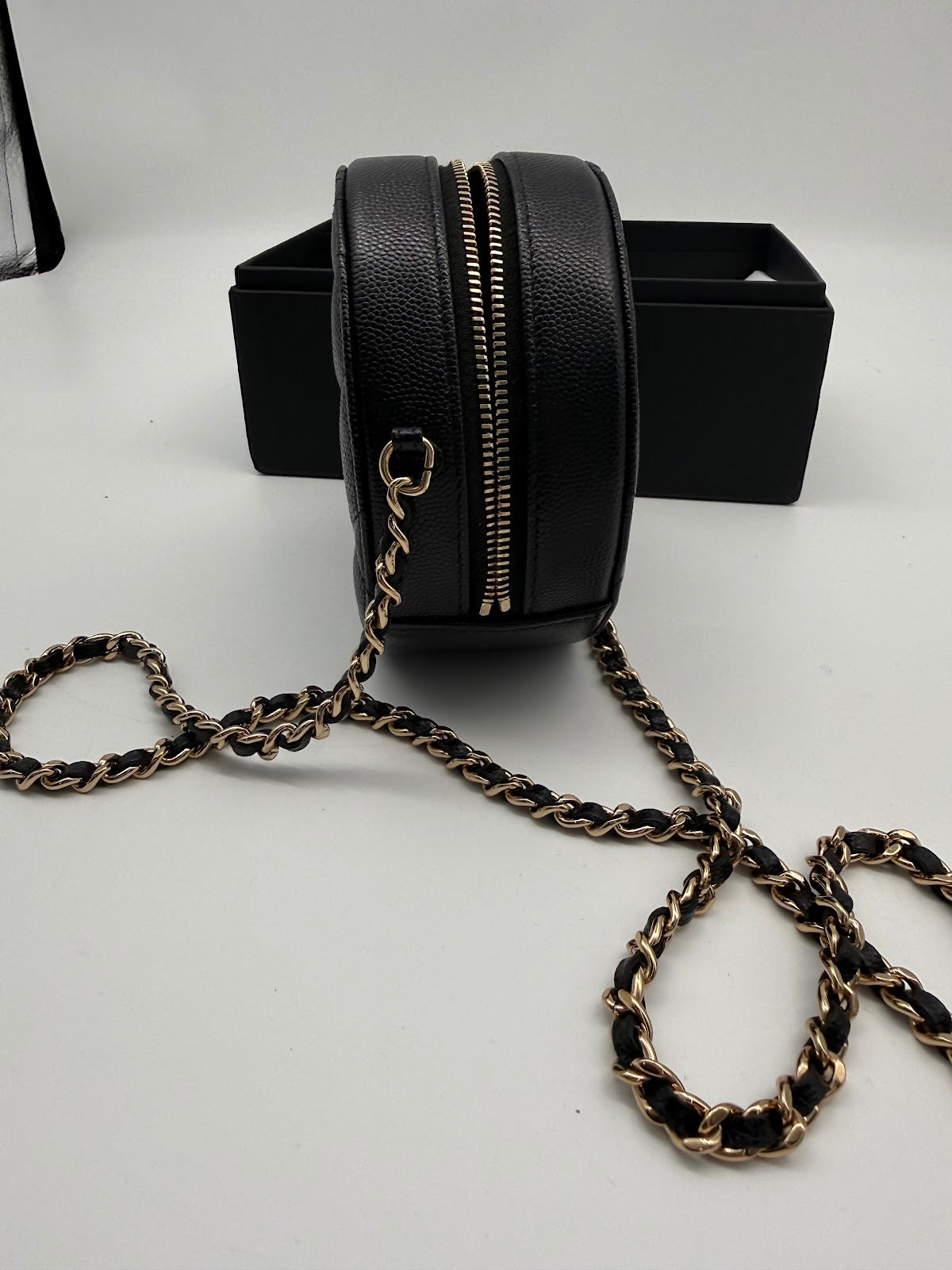 Chanel Round Bag Black, EB (LX1541)